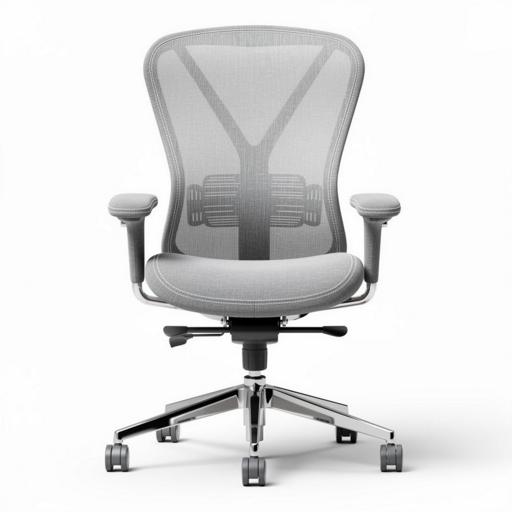 Mesh office chair with adjustable height and ergonomic design 60 x 60 x 110cm